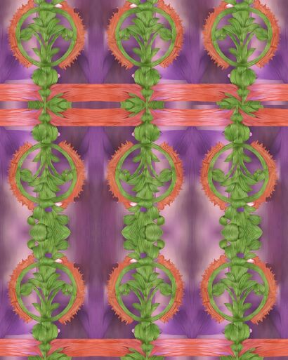 ORNAMENTAL TESSELLATION  - a Digital Art Artowrk by Beatriz Finkielsztejn